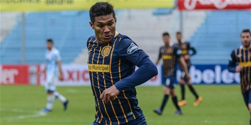 Teófilo Gutiérrez, jugador de Rosario Central.