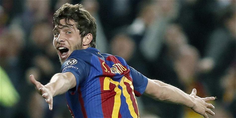 Sergi Roberto, jugador del Barcelona.