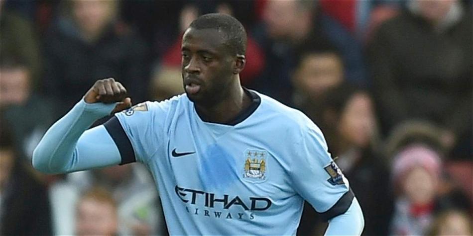 Yaya Touré, jugador del Manchester City.