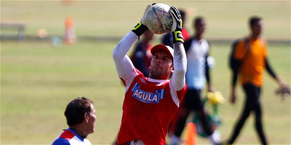 Sebastián Viera, arquero del Junior.