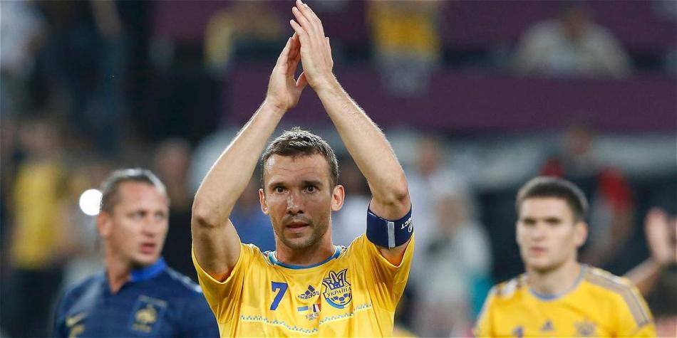 Andriy Shevchenko, exdelantero de la selección de Ucrania.