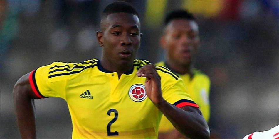 El defensor Carlos Cuesta, una de las promesas de la 'tricolor' juvenil.