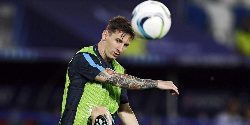 Lionel Messi, jugador y capitán de la selección de Argentina.
