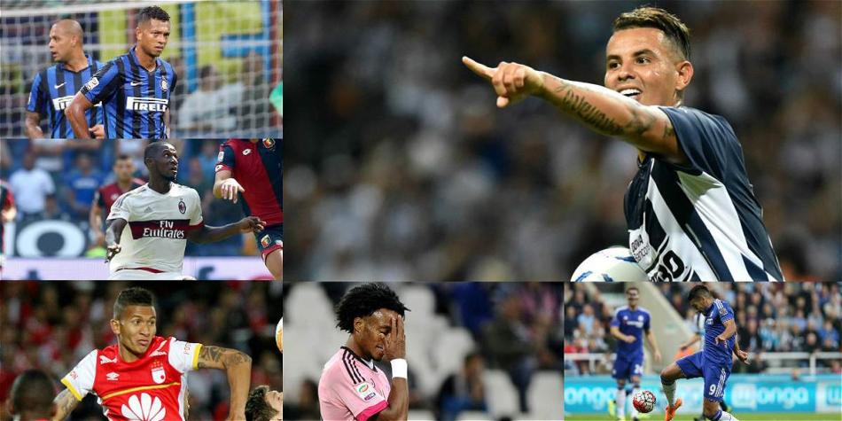 De los habituales en la Selección Colombia, solo Edwin Cardona, con Monterrey de México, anotó.