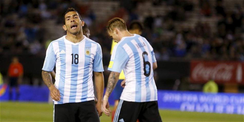 Carlos Tévez (18) espera mostrar su poder goleador frente a Paraguay.