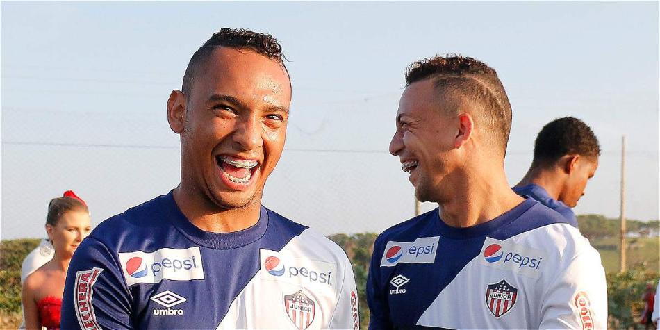 Jarlan Barrera, jugador del Junior de Barranquilla.