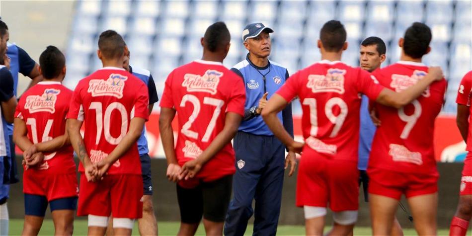El técnico juniorista ya tiene una Copa Colombia, pero se ilusiona con la estrella.