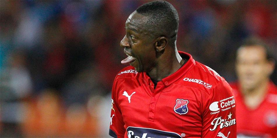 Juan Fernando Caicedo, delantero del Medellín.