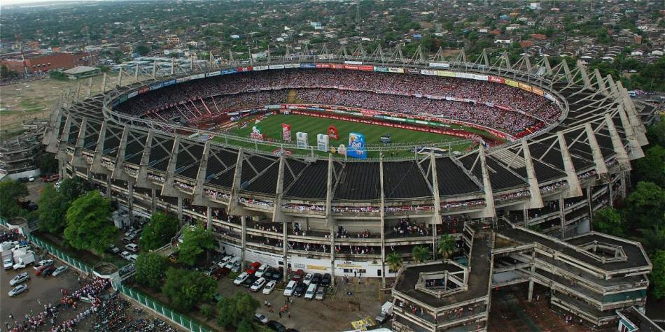 El estadio Metropolitano se prepara exclusivamente para el juego de la Selección Colombia frente a Chile.