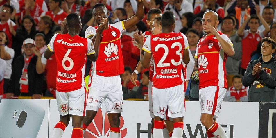 Santa Fe, líder de la Liga Águila II.