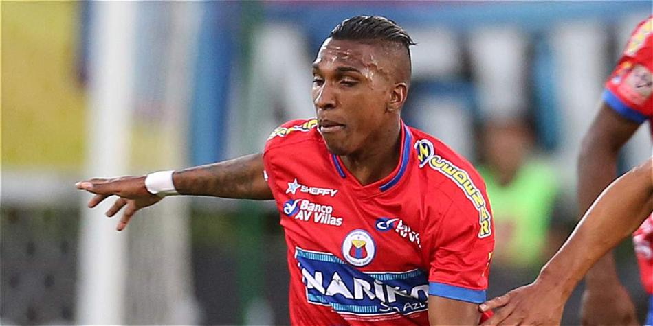 Johan Arango, uno de los más destacados en el equipo nariñense y que no seguirá para 2017.
