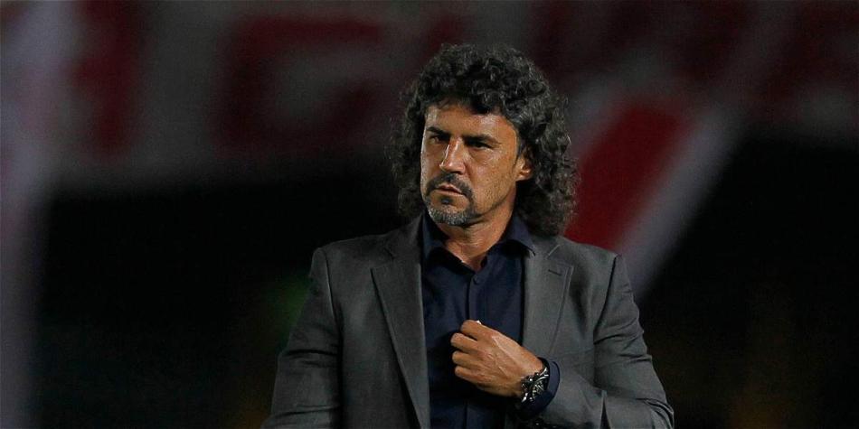 Leonel Álvarez, DT de Medellín.