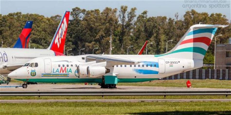 El avión que trasladó a la selección albiceleste en las Eliminatorias, el mismo que chocó esta madrugada.
