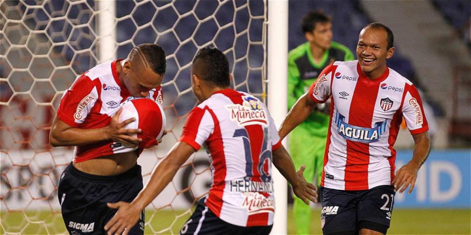Junior goleó a Melgar en el estadio Metropolitano.