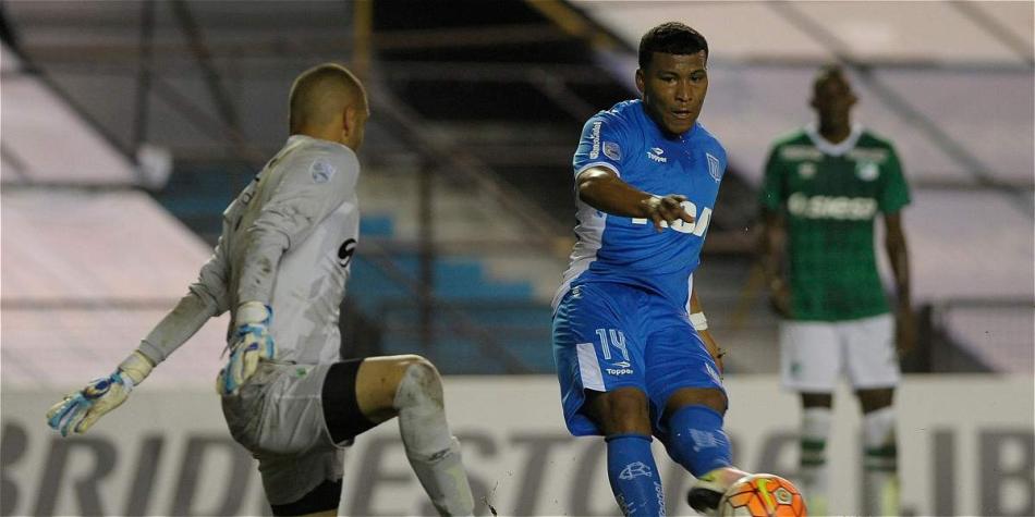 Los cuatro goles de Martínez con Racing, dos en Libertadores, los ha logrado en menos de dos meses.