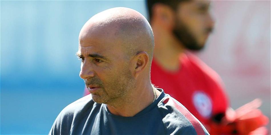 El director técnico de la selección chilena de fútbol Jorge Sampaoli.