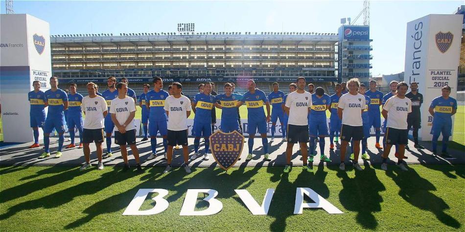 Boca Juniors presentó oficialmente a todo su plantel.