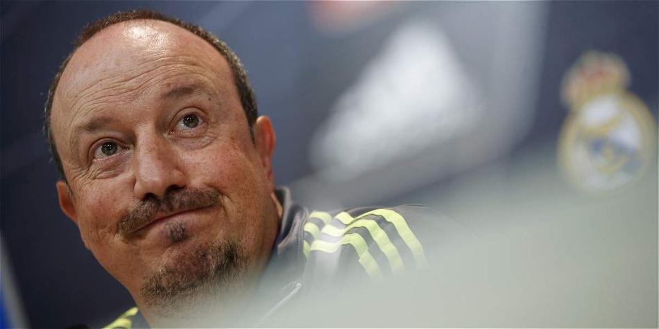 'Rafa' Benítez', técnico del Real Madrid.
