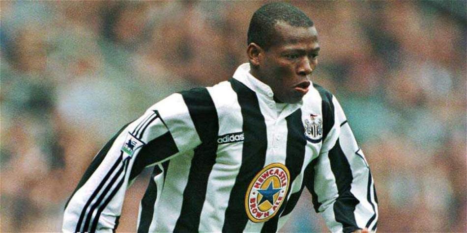 Asprilla dejó una gran imagen en el Newcastle inglés.