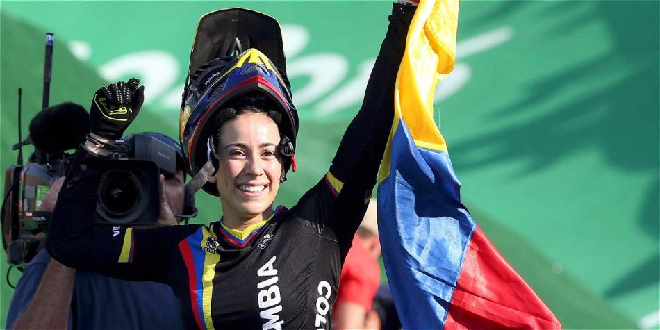 Mariana Pajón puso a celebrar a todo un país.