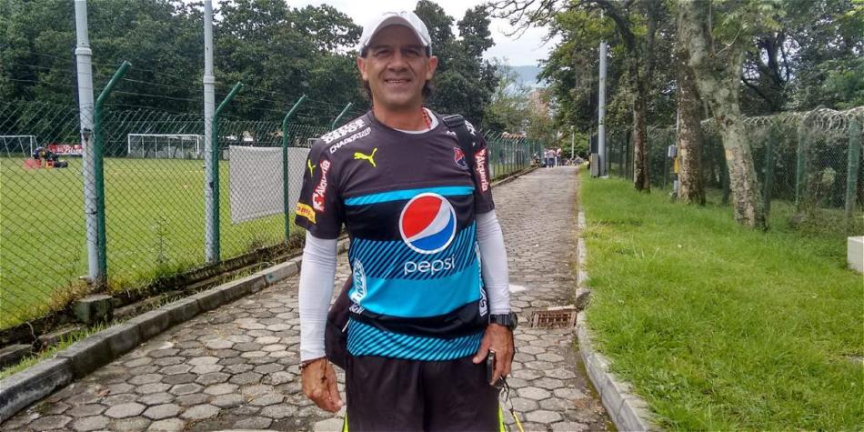 Wilson Londoño, preparador de arqueros del Medellín.