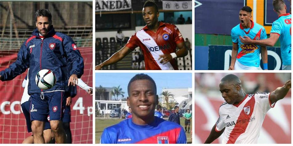 Varios delanteros están en equipos del balompié argentino.