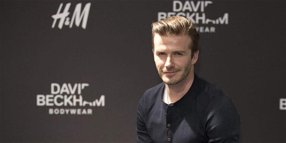Beckham, exjugador de equipos como Manchester United, Real Madrid, Milan y PSG.