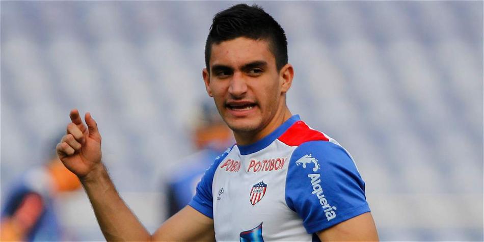 Guillermo Celis, volante de Junior.
