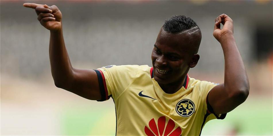 Carlos Darwin Quintero, delantero colombiano al servicio del América de México.