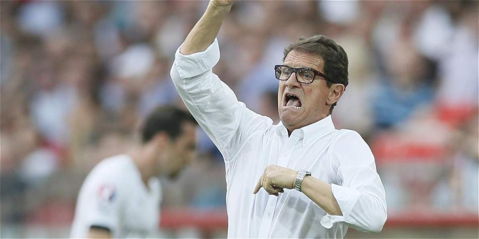 Fabio Capello, entrenador italiano.
