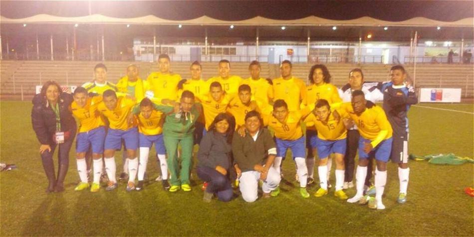 Plantilla de Colombia que juega la Copa América de pueblos indígenas.