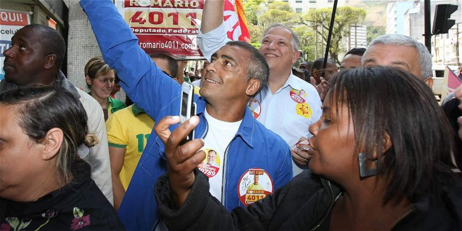 Romario fue uno de detractores de Blatter y de la dirigencia del fútbol mundial.