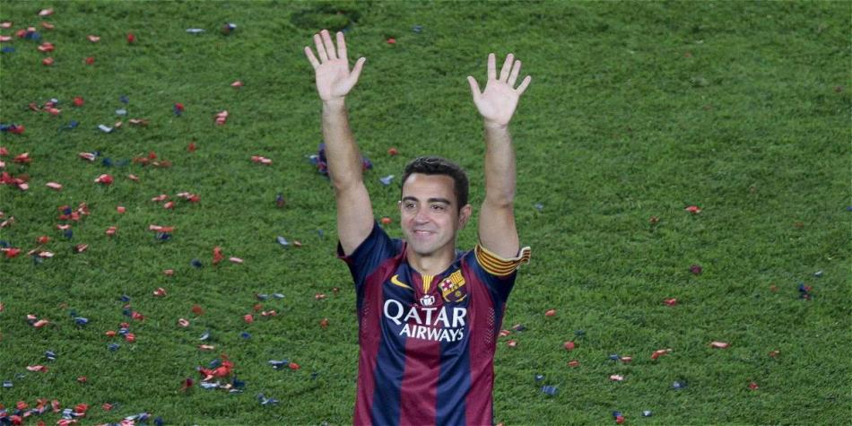 Xavi Hernández, una de las legendarias figuras del Barcelona.