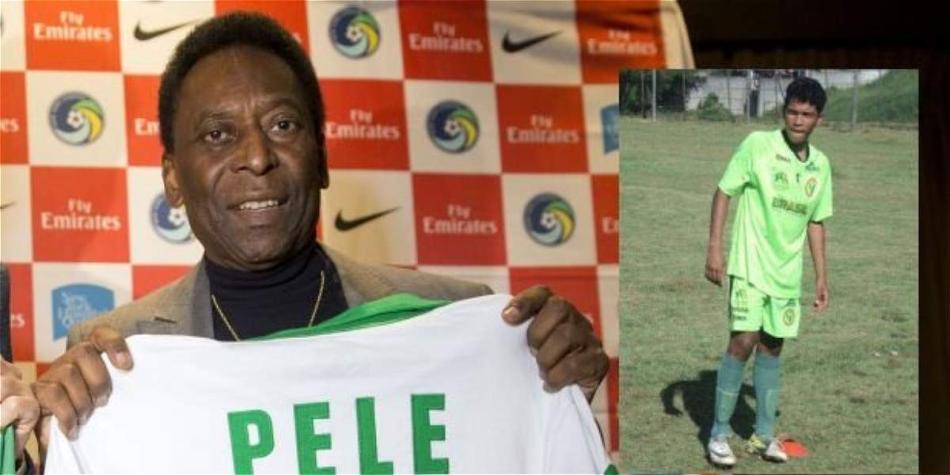 Pelé pidió antes que no comparen a su nieto con él.