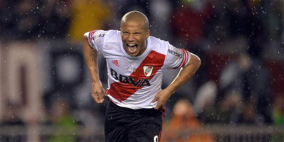 Carlos Sánchez, figura de River Plate.