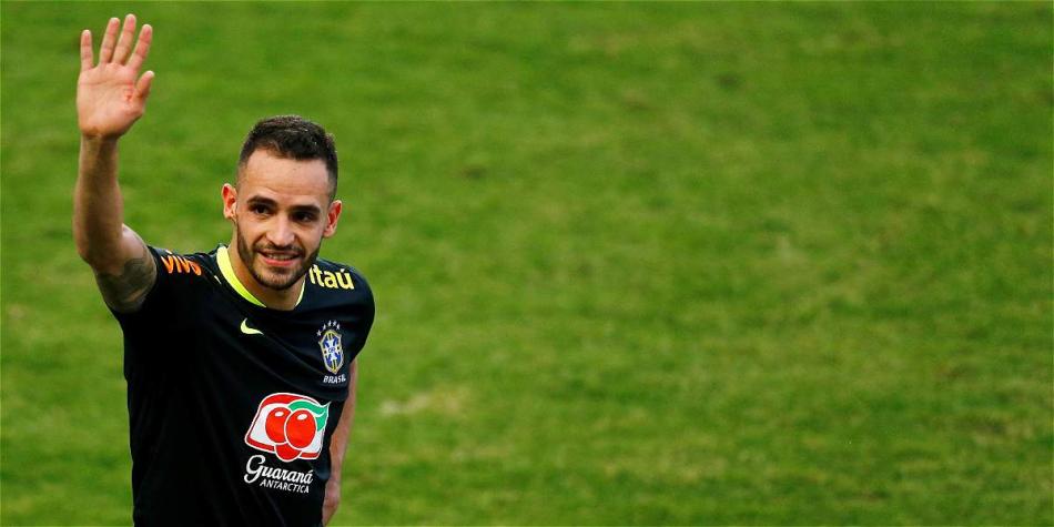 Renato Augusto, jugador de la selección de Brasil.