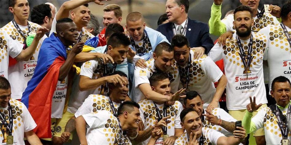 América de México se coronó campeón de la Liga de Campeones de la Concacaf.