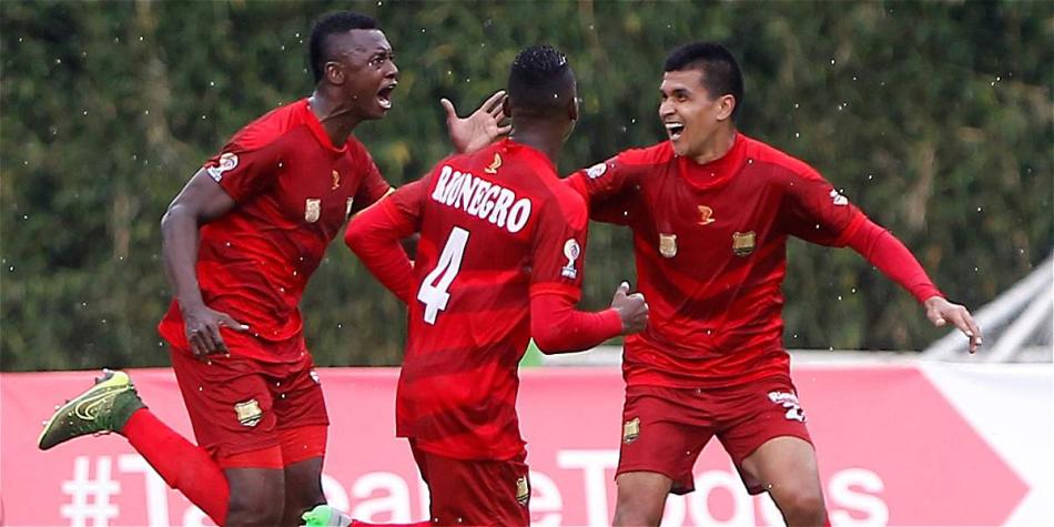 Rionegro es tercero en la Liga con 17 puntos.