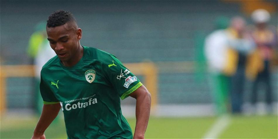 Amaury Toralvo, lateral de La Equidad.