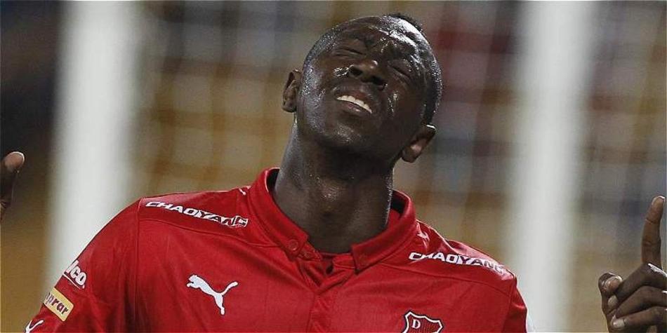 El delantero no anotó gol en la Superliga, que perdió contra Santa Fe.