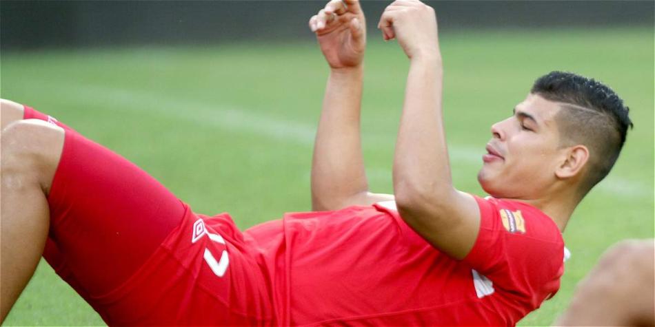 Jorge Arias, jugador del Junior.