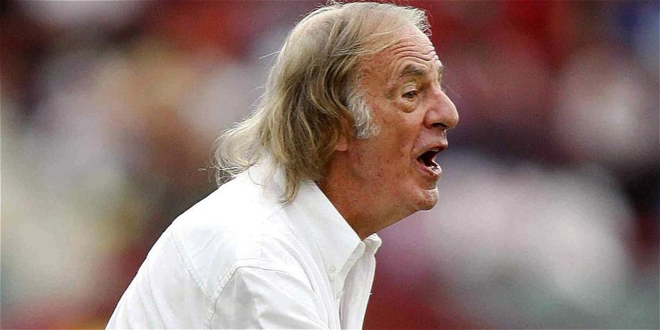 César Luis Menotti, exentrenador de la selección de Argentina.