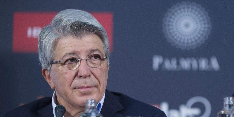 Cerezo, presidente de Atlético de Madrid.