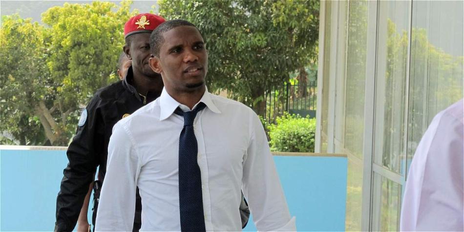 Samuel Eto'o, delantero camerunés.