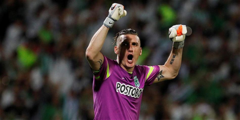 Franco Armani, arquero de Nacional.