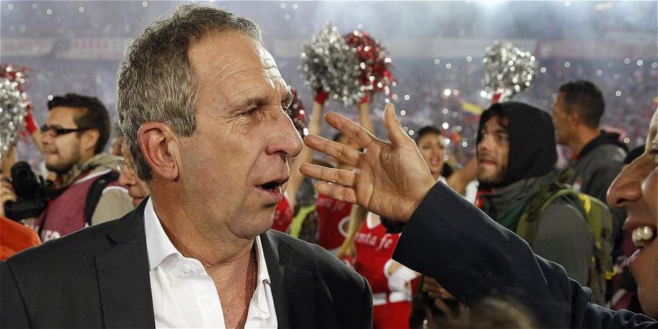 Gerardo Pelusso, técnico campeón de la Copa Suramericana.