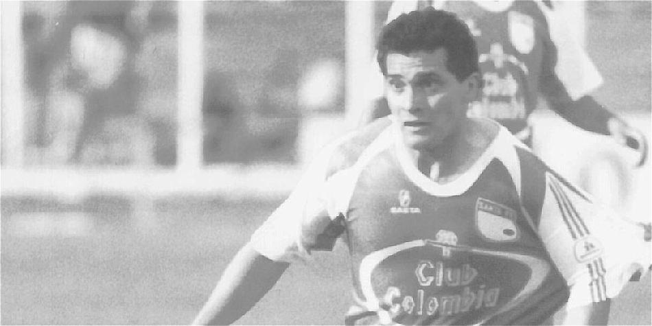 Francisco Wittingham en su época con Santa Fe.