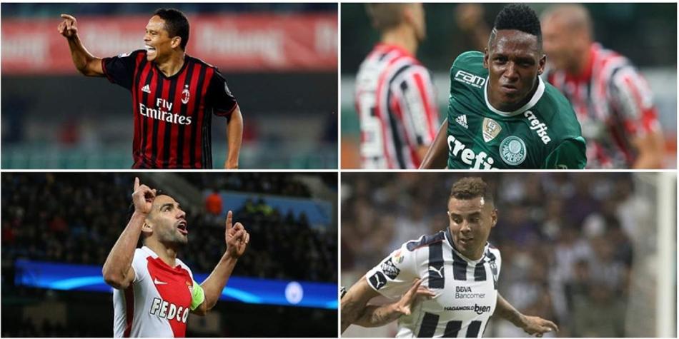 Bacca, Falcao, Yerry Mina y Edwin Cardona, son algunos de los jugadores de la Selección que esperan tener un buen rendimiento.