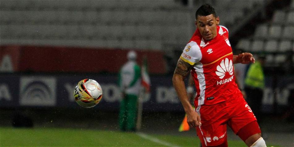 Yeison Gordillo, jugador del Santa Fe.
