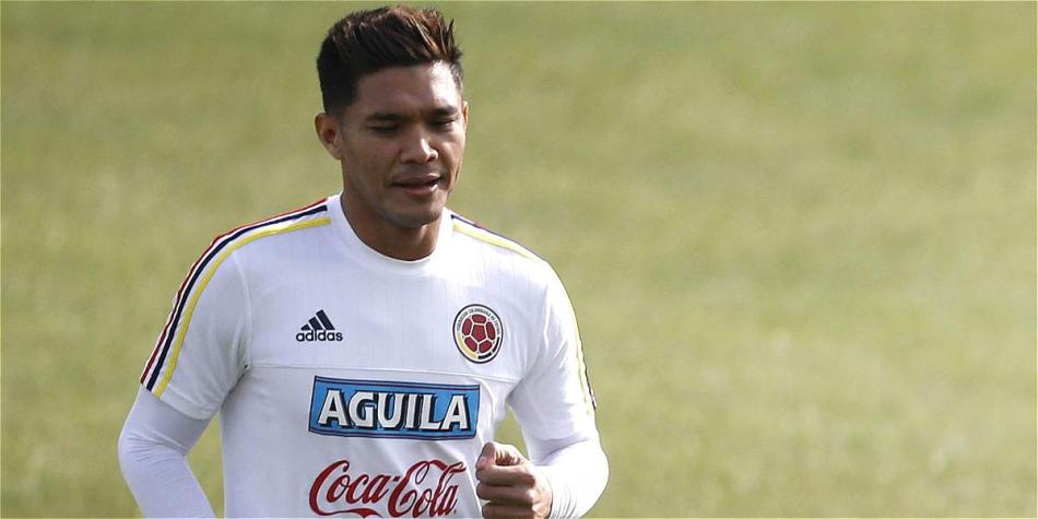 Teófilo Gutiérrez acabó de llegar de jugar la Copa América con la Selección Colombia.